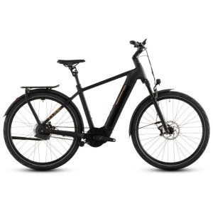 CUBE KATHMANDU HYBRID Comfort SLX 800 - Trekking E-Bike - 2026 - solareclipse / gold