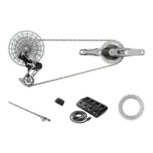 SRAM 1987 Eagle Transmission AXS T-Type Schaltgruppe - Limited Edition - silber