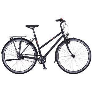 vsf fahrradmanufaktur T-300 Alfine - Damen Stadtrad mit Riemenantrieb - 2026 - ebony matt