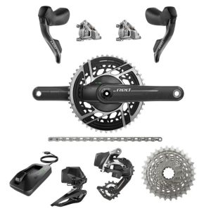 SRAM RED AXS 2x12 Gruppe - Powermeter 50/37 Zähne