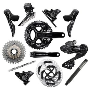 Shimano Dura Ace Di2 R9200/R9250 Gruppe - 2x12-fach - schwarz